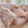 Rural Style Cotton Small Fresh Floral Print Three/four Piece Set [multiple Options]