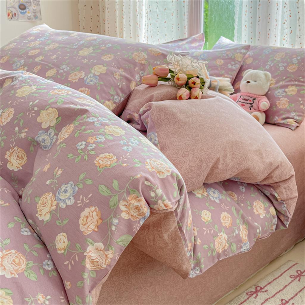 Rural Style Cotton Small Fresh Floral Print Three/four Piece Set [multiple Options]