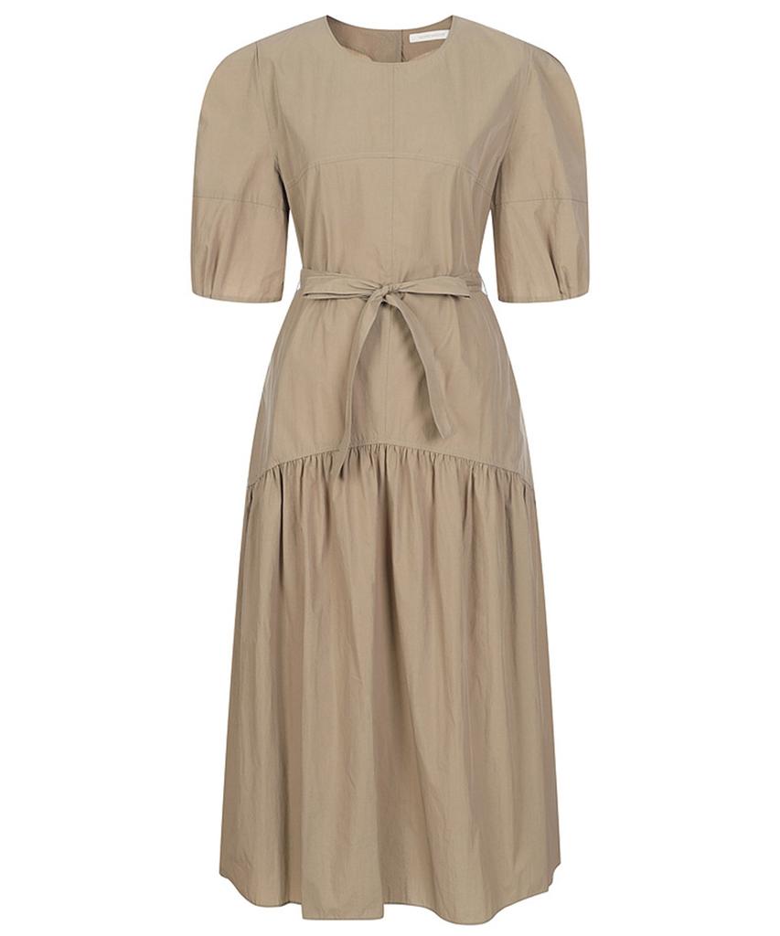 MAREMONTE Voluminous Sleeve Short Sleeve Dress_M235Mop22M0