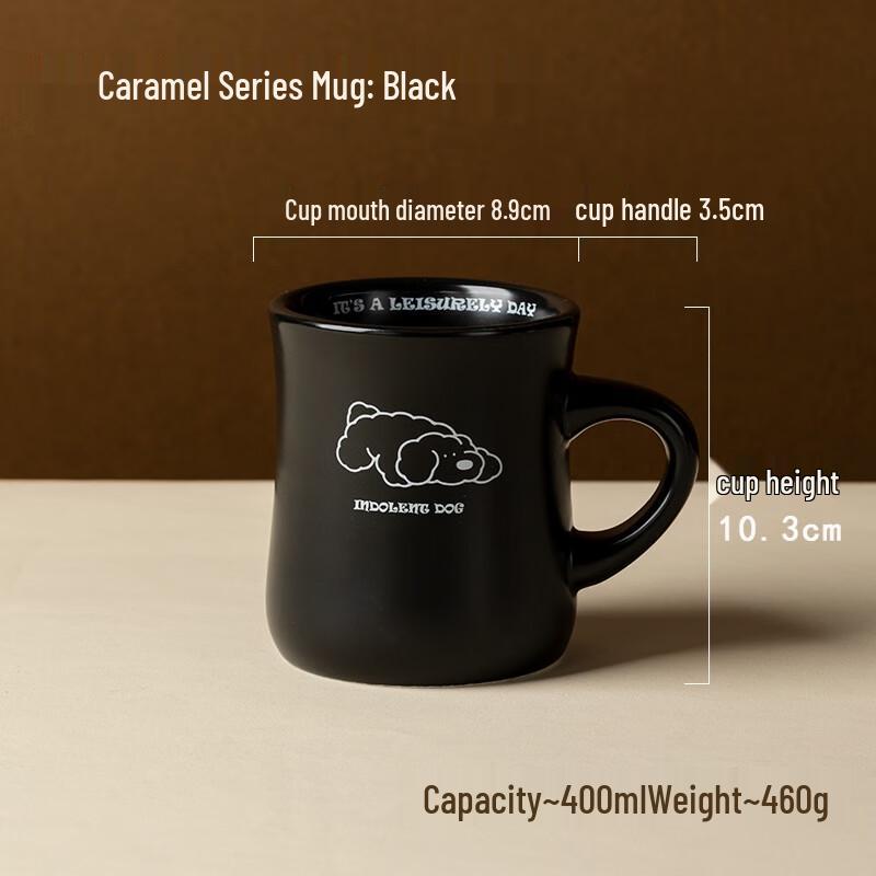 

Shanggai Simple Puppy Ceramic Coffee Mug Set