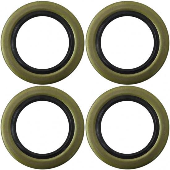 

Xspeedonline Pack of 4 10-36-LOTOF4 Double Lip Grease Seals 2.25 x 3.371 Compatible for Dexter 010-036-00, for TruRyde GS-2250DL, for Texcom 22333TBN