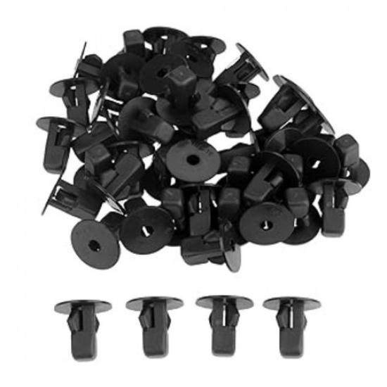 50PCS Screw Grommet Retainer, Fender Liner Wheelhouse Liner Clips, Nylon Nut