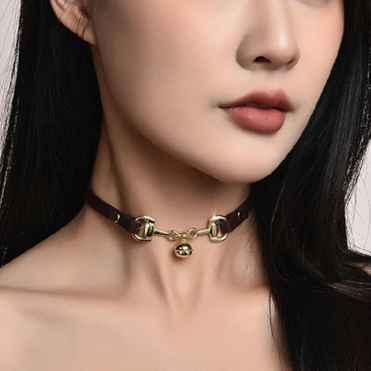 Elegant Choker With Twin Bell Charm Accent Fashion Decoration for Distinctive Look In Any Social Gathering Daily Use
