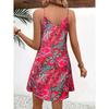 Rückenfreies Cami-Kleid mit Paisley-Print, ärmelloses Cami-Kleid im Urlaubsstil für Frühling und Sommer, Damenbekleidung
