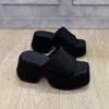 Thick Soled Sandals for Women In Summer 2026  Fashionable Outerwear Vacation Slippers for Women