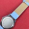 Used LORUS Mickey Watch Ladies Blue Leather Belt
