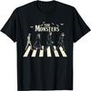 The Monsters - Funny Monsters Crossing the Road T-Shirt