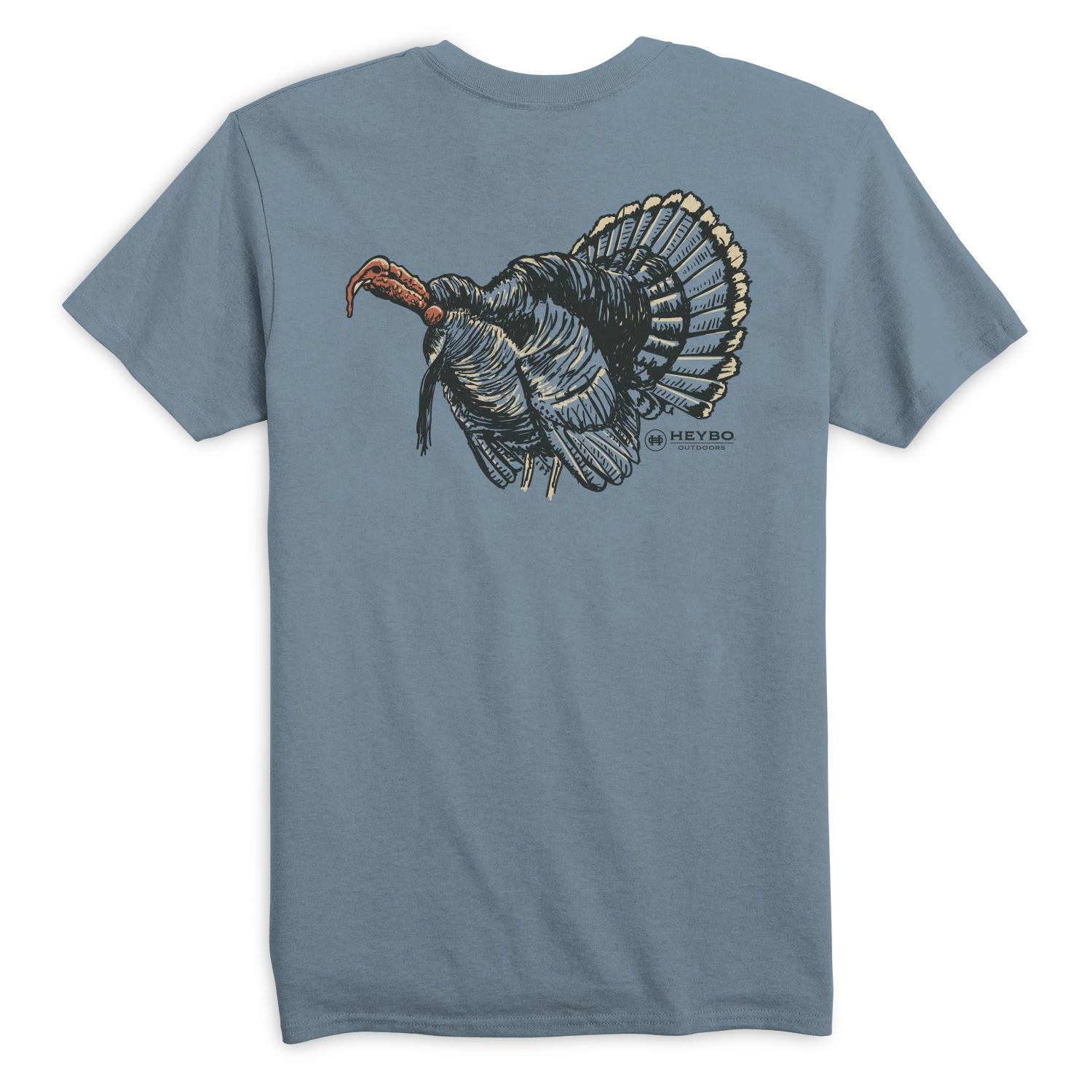 Heybo Outdoors Hunting Longbeard Turkey Dedicated To The Pursuit Comfortable 3XL