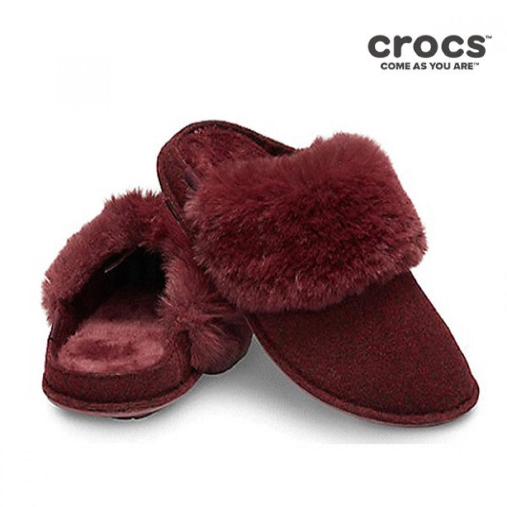 

Сандалии-тапочки Crocs Tqj 205394 605 Classic Luxe Slipper Burg 220