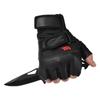 Sports Half-finger Gloves Men's Spring, Autumn and Winter Outdoor Fitness Cycling Driving Half-finger Wear-resistant Non-slip Mountaineering Gloves