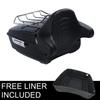 Motorcycle King Trunk Backrest Rack Speakers For Harley Touring Road King Road Glide 2014-2025