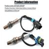 2Pcs Front Rear Lambda Probe Oxygen O2 Sensor 12617648 12629659 For VAUXHALL Opel ASTRA J GTC IGNIA 2.0L