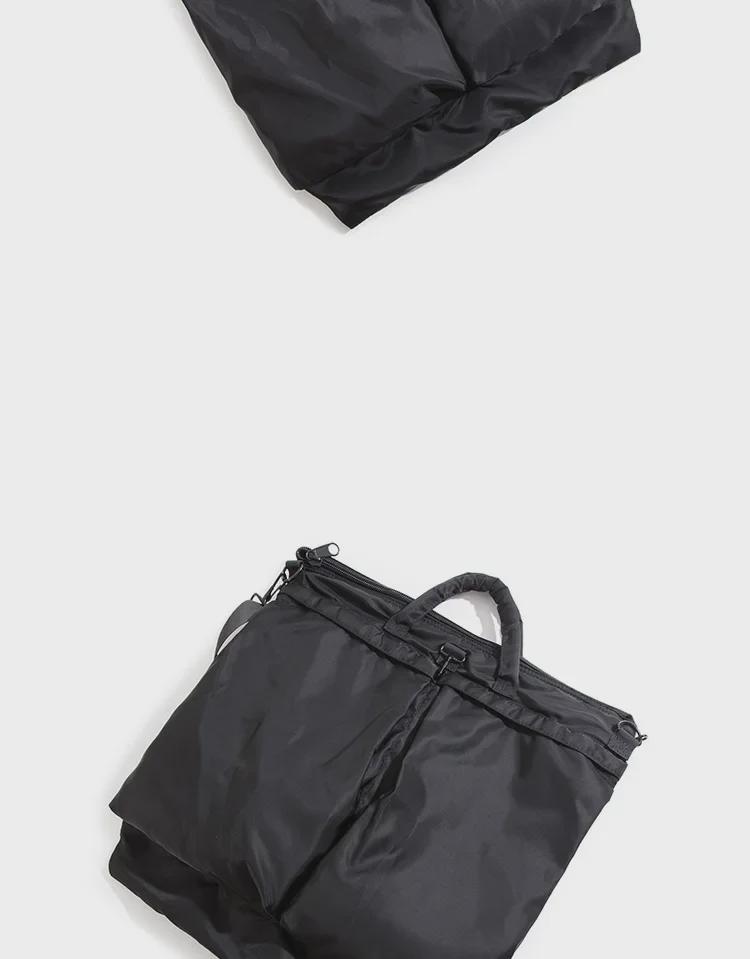 Korean Fashion Oxford Cloth Large Capacity Commuter Shoulder Bag - Versatile Casual Messenger Handbag