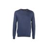 Polo Logo Solid Color Crew Neck Long Sleeve Wool Sweater Men Sweater Blue 710714346-021