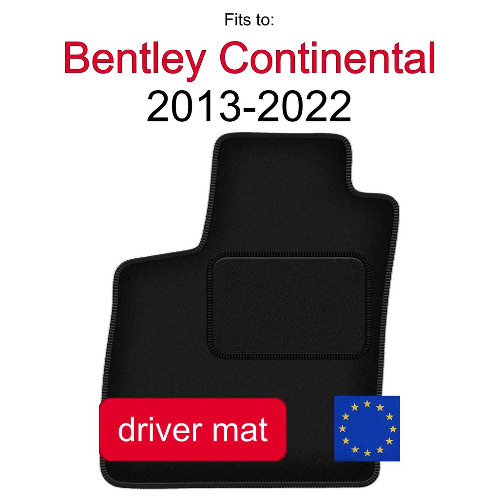 Driver Floor Mat For Bentley Continental Gt V8 (2013-2022)