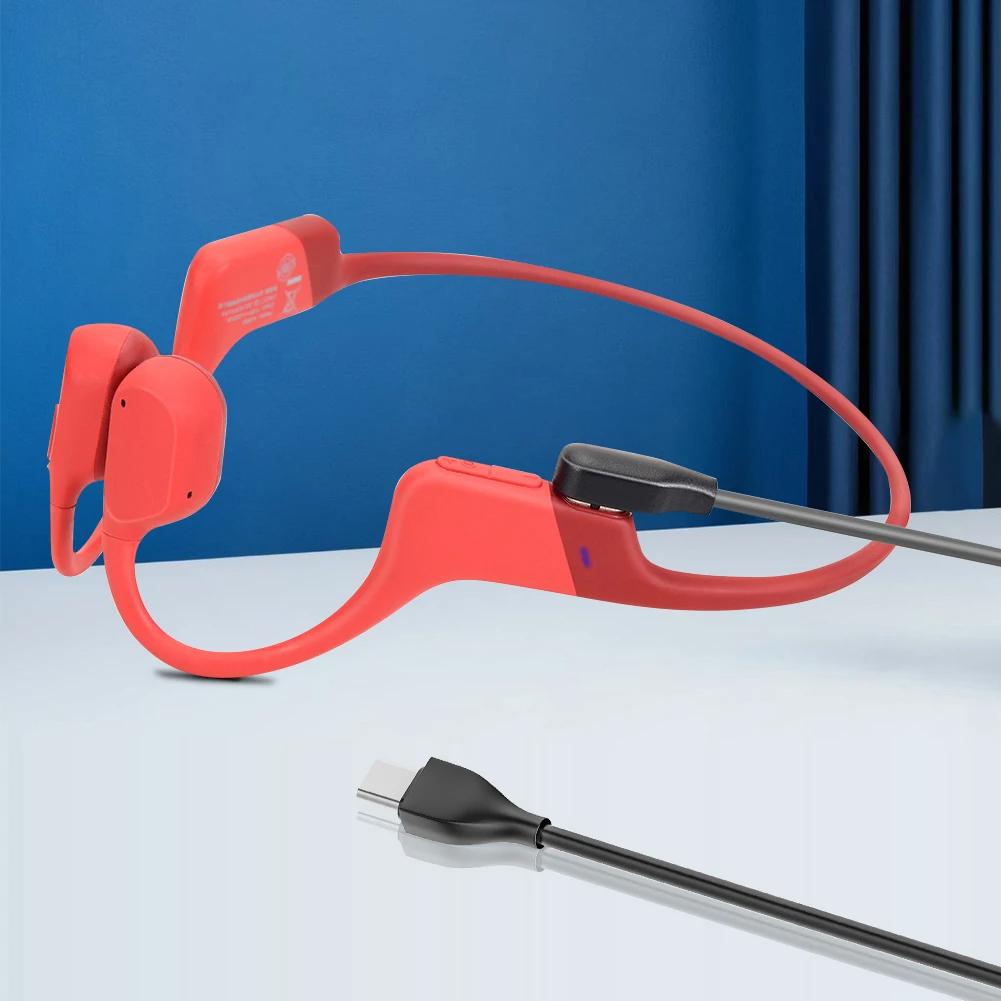 Magnetisches Ladekabel USB /Typ-C Ladekabel Ersatzladekabel für Aftershokz Aeropex AS800/Shokz OpenRun Pro