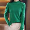 Women Sweaters Pullovers 2025 Autumn Winter Long Sleeve O-Neck Black Knitted Sweater Women Tops Pullover JJ103