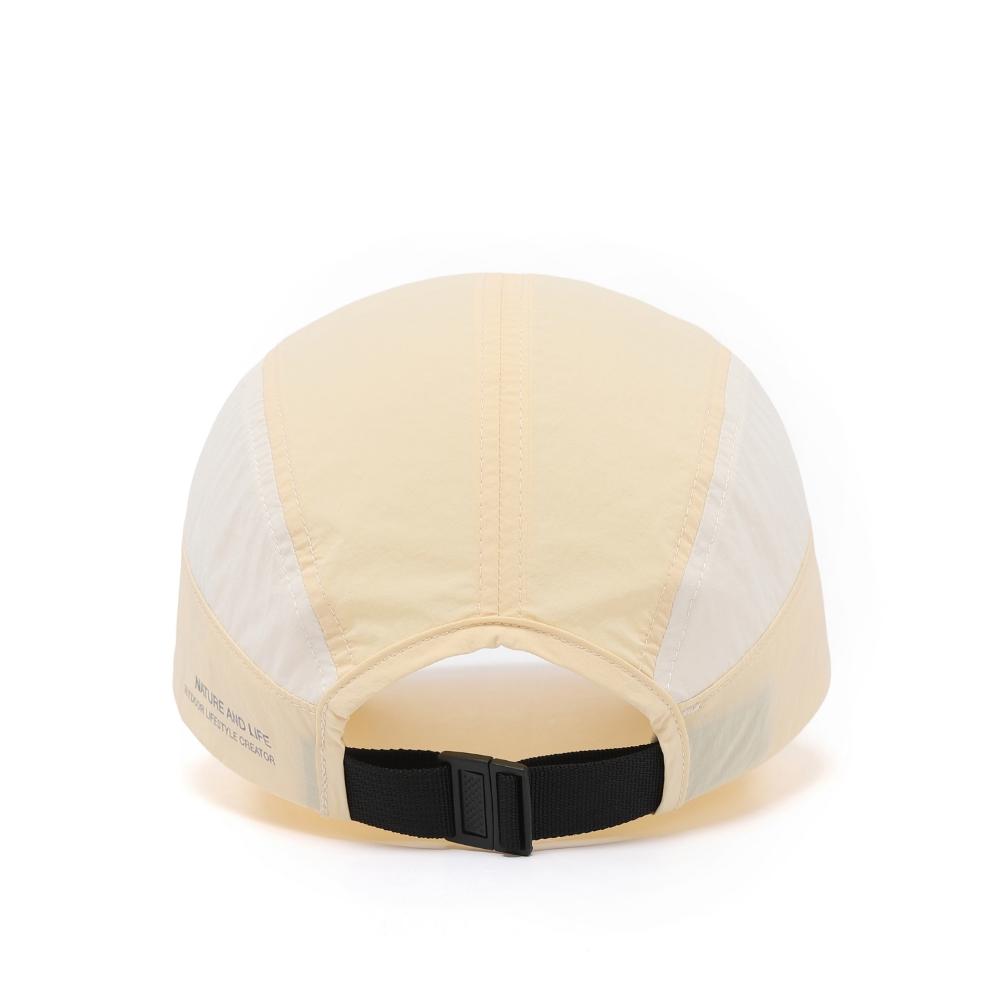 [Snowpeak] Lightweight Taslan Color-Blocked Cap Light Yellow (S26MUFCP74)