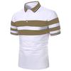 Summer Men's Short-sleeved T-shirt Fashion Stitching Classic Men's Short-sleeved Polo Shirt