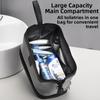 Large Capacity Travel Toiletry Bag Waterproof Dry/Wet Separation Cosmetic Bag Portable Bathing Bag Storage Pouch for Men Women