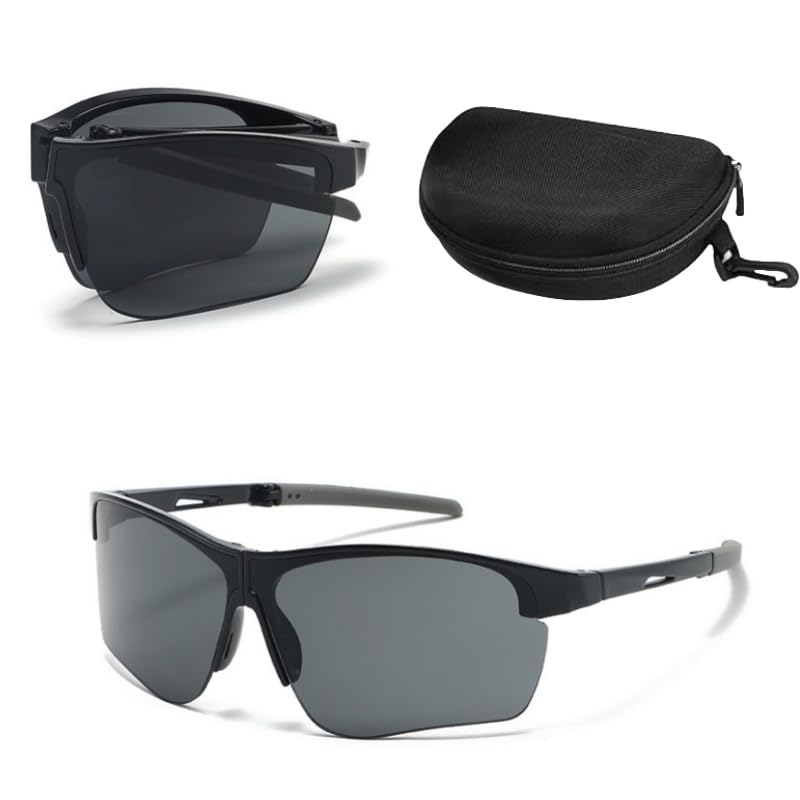 

Спортивні УФ Ультра Для Нічних Сонцезахисні окуляри B1291 [FEISEDY] Сонцезахисні окуляри, Сонцезахисні окуляри, Складні, UV400, Захист, Вітрозахисні, Окуляри, Легкі, Велосипеди,