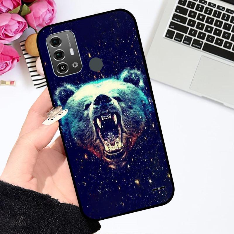 Cases For ZTE Blade A53 Pro Cute Astronaut Fashion Shockproof Soft Bumper For ZTE Blade A53 Pro Coque Funda Floral Coque Shell