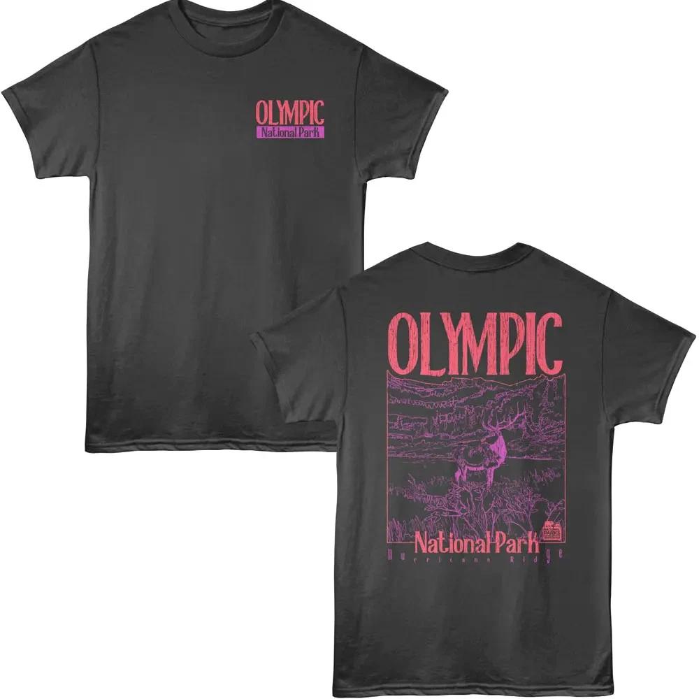 Olympic Hurricane Ridge Purple Men s T-Shirt 2XL