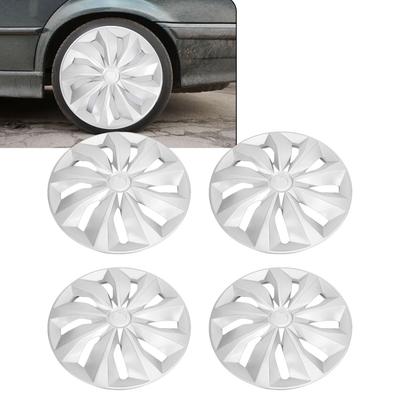 4PCS Wheel Covers 15 Inch ABS Stylish R15 Hub Wheel Covers Replacement for 208 Cars Truck SUV