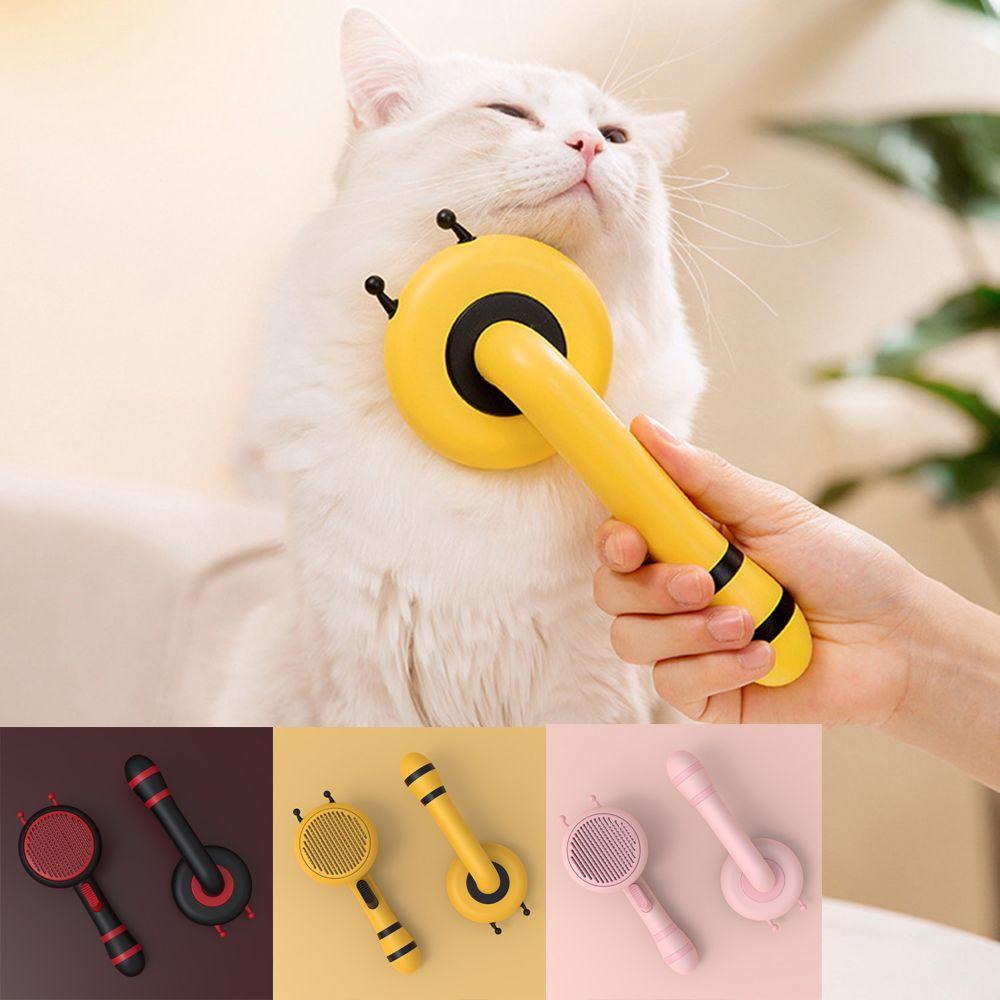 

Инструмент Чистка Меха Собаки / Кошки Принадлежности Чистка Сликер Для Домашних Животных Триммер Для Волос Пчелы В Форме Расчески Для Волос Домашних Животных