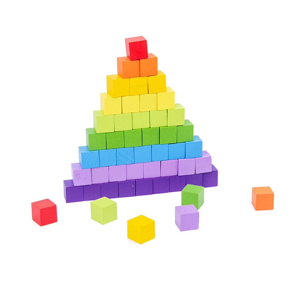 Montessori Educational Wooden Multiplication Table Board For Kids, Teaching Aids Math Toys For Children,Colorful Small Blocks