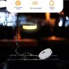 Retractable Solar String Lights for Outdoor Camping, Canopy Ambiance, Long Battery Life, Includes Measuring Tape