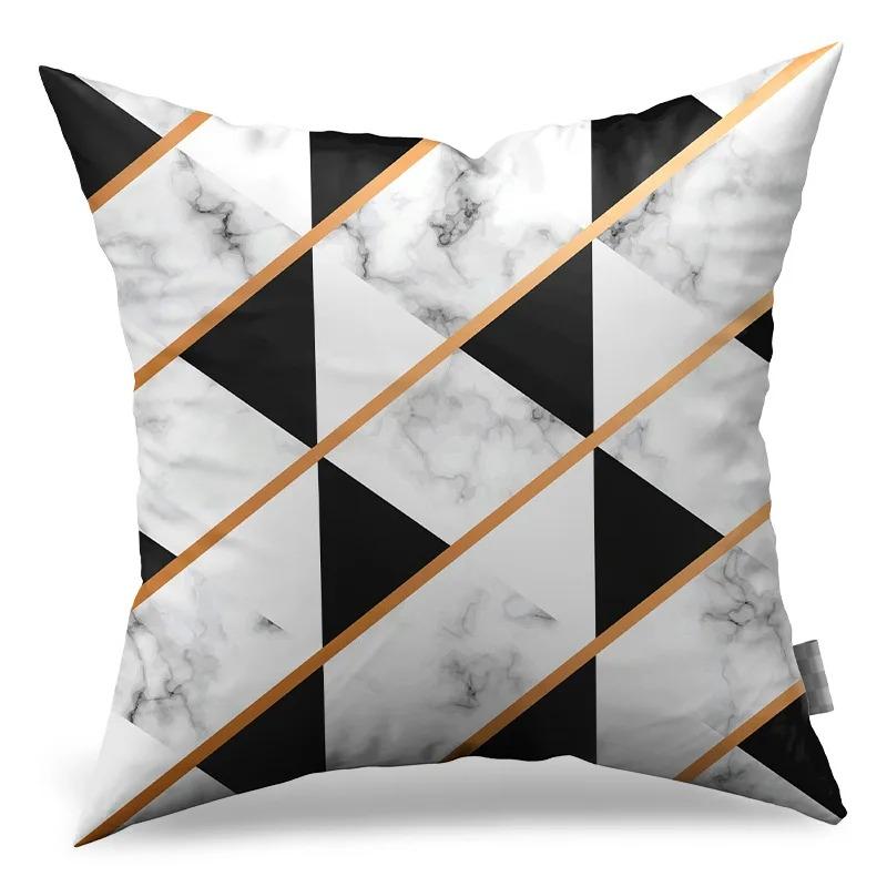 Simple Texture Decorative Pillowcase Office Living Room Car Ornaments Home Pillowcase