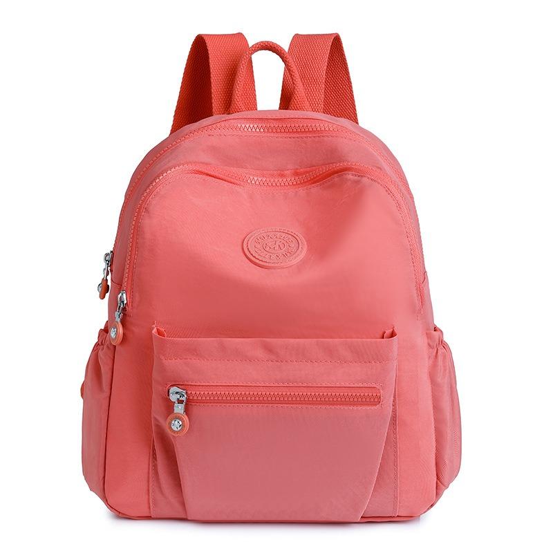 Backpack Women's 20 New Models, Fresh and Sweet Nylon Backpack, Fashionable, Casual and Light Travel Schoolbag
