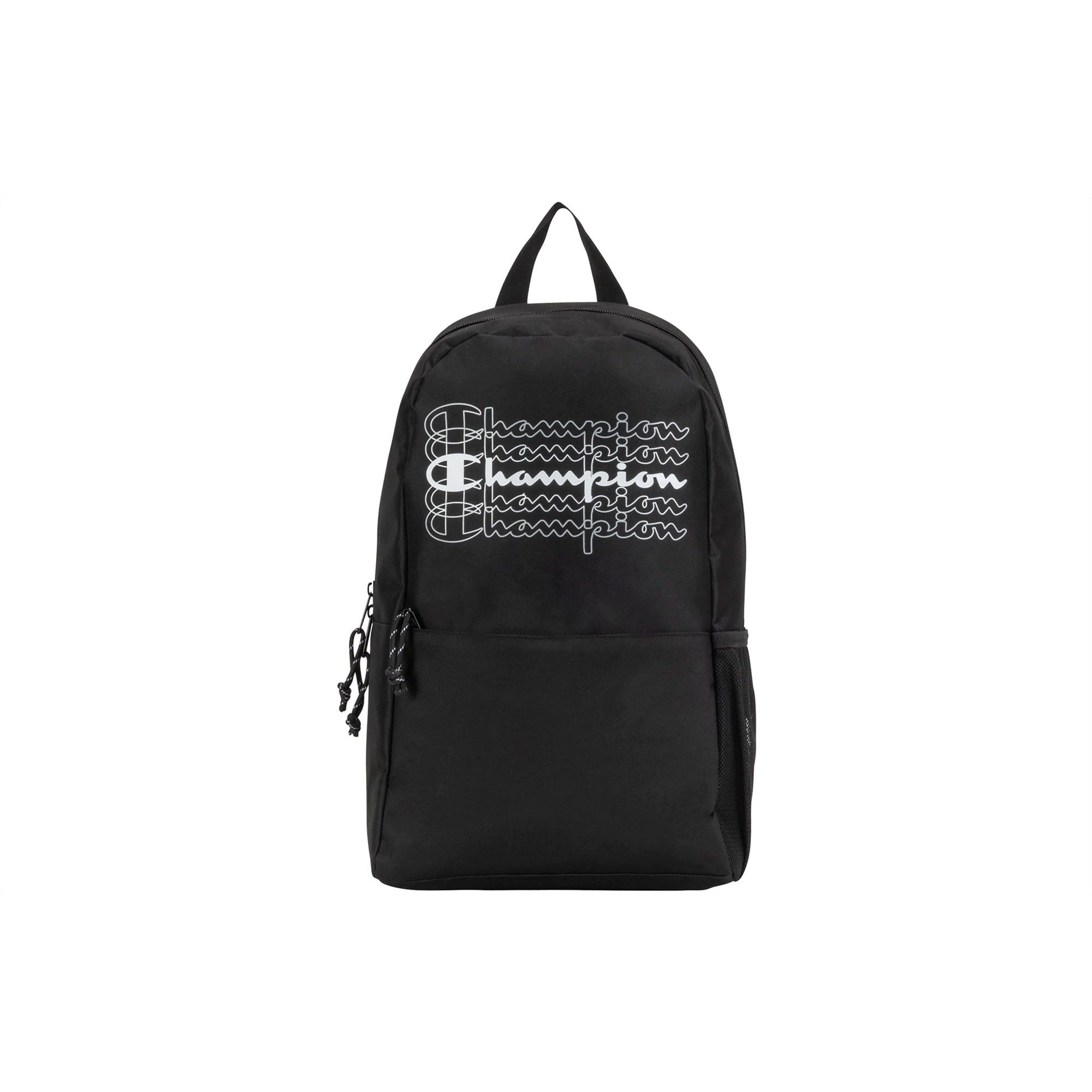 Champion Velocity Backpack Multi-Phantom Classic Script Logo Polyester Unisex Backpack Black CH1313-001 Black