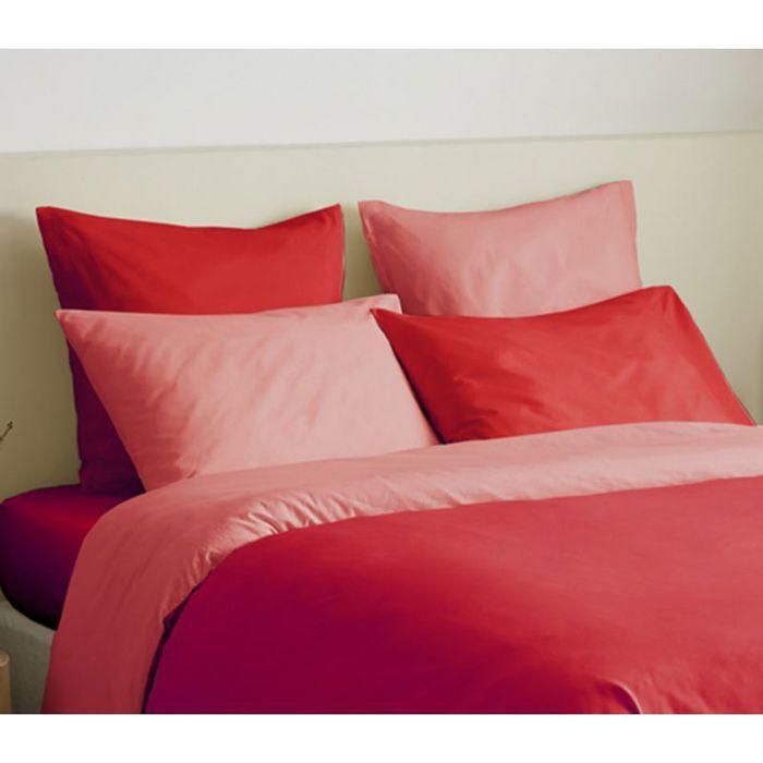 Pack complet 6 pièces Capucine/Clémentine réversible housse de couette pour lit 140 x 190 cm