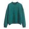 TOP-FASHION-WOMEN Autumn Winter Casual Crew Neck Long Sleeve Sweatshirt Pullover