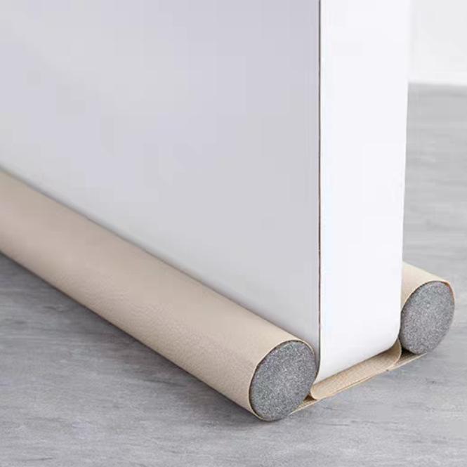 

1PC Windproof Seal Strip Draught Excluder Stopper Door Bottom Guard Double Protector Doorstop Dustproof Blocker Soundproof 9.6cm&96cm бежевый