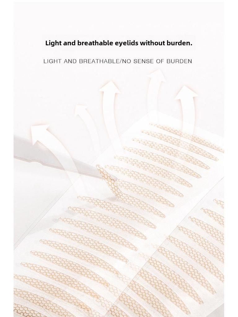 UNNY Simulation Lace Double Eyelid Stickers - Traceless, Invisible, Natural Eye Shaping for Women