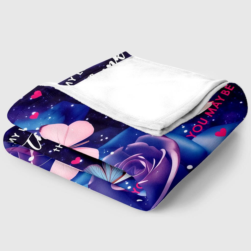 Galaxy & Rose Print thin Flannel Blanket for Bedrooms,Living Rooms,Sofas Blankets,Lunch Breaks,blankets fluffy blanket