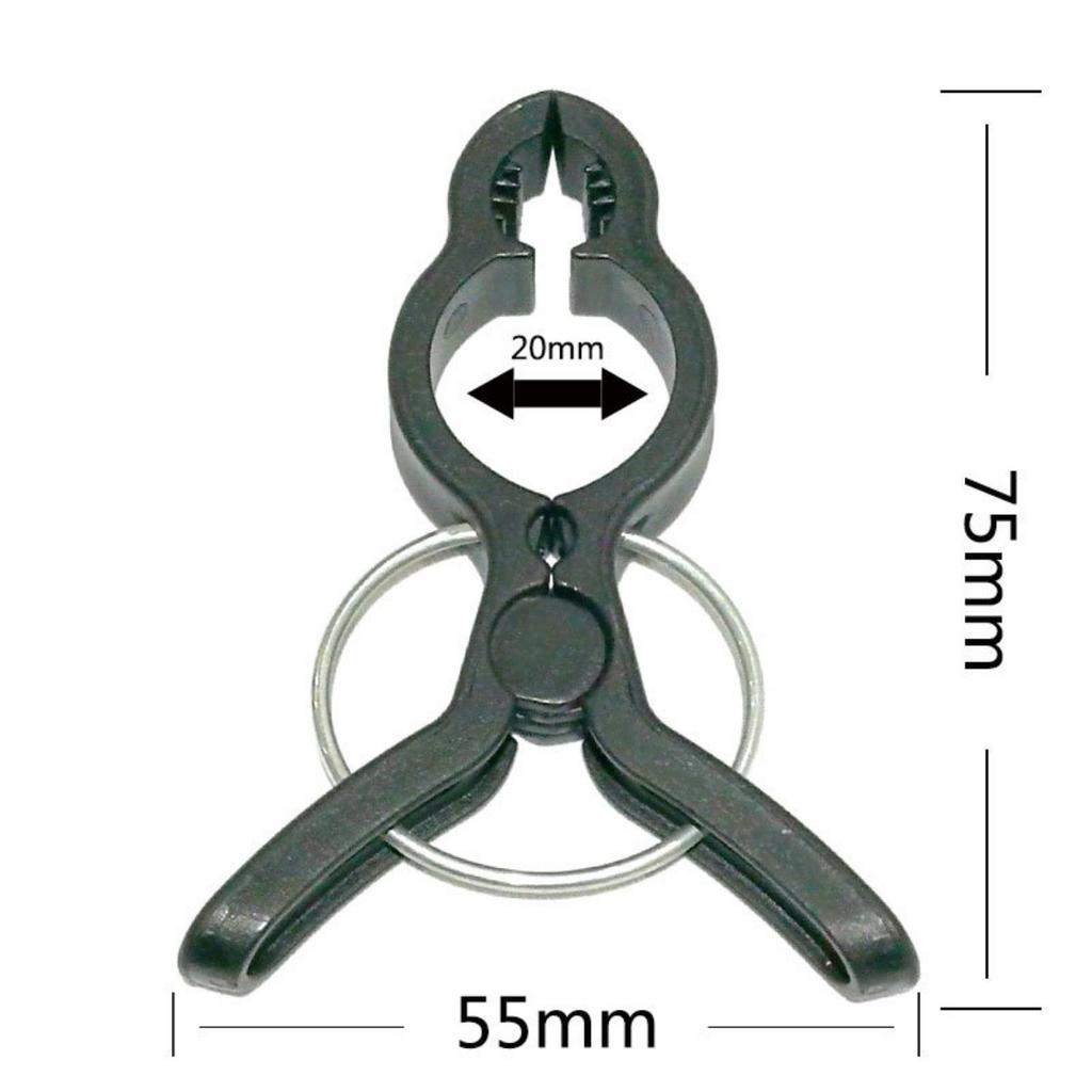 10pcs Vine Clip Tomato Clips Plant Trellis Clips Plant Gripper Clip Supplies for Gardening Clamp for Vine Clamp for Tomato Vines Garden Supplies Black