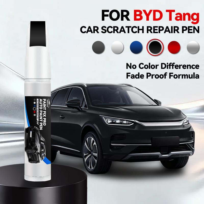 Für BYD Tang 1990-2026 Lackreparaturstift Ausbesserungsstift Kratzerentferner DIY Autozubehör Schwarz Weiß Silber Grau Blau Rot