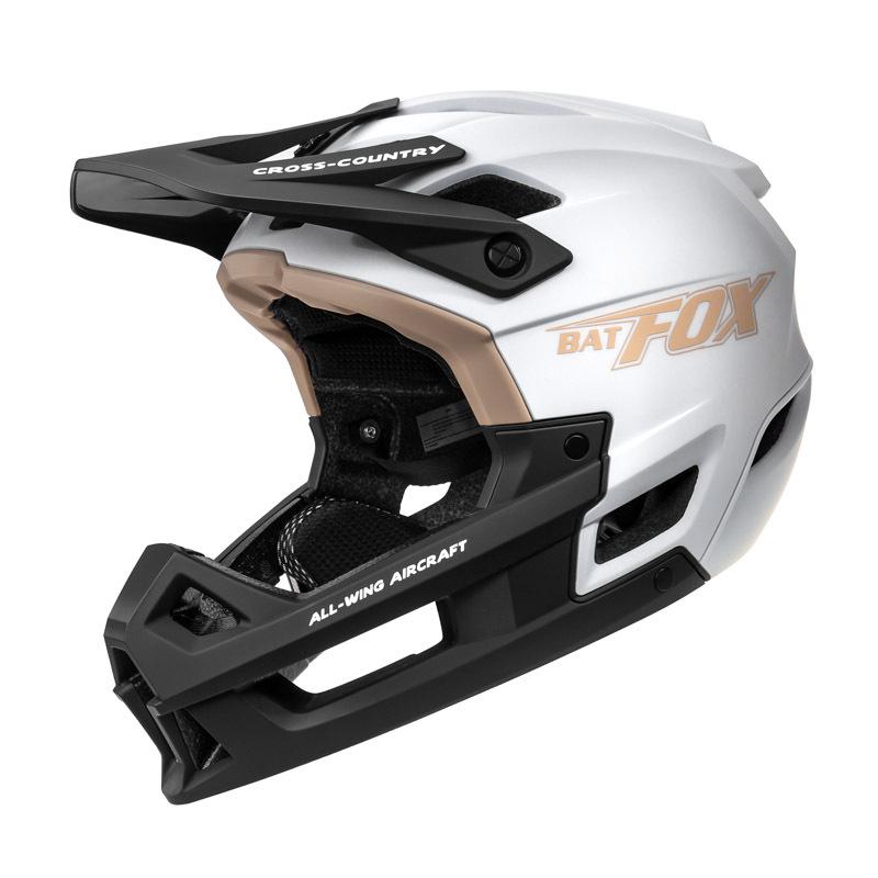 

Шлем BATFOX Full Face для горного и BMX катания, Safety Helmet for Off-road Stunt and Downhill Cycling Medium