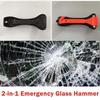Car Safety Hammer Emergency Escape Tool Mini Stainless Steel Window Breaker Life Saving Hammer for Bus Vehicle Self Rescue Amagi