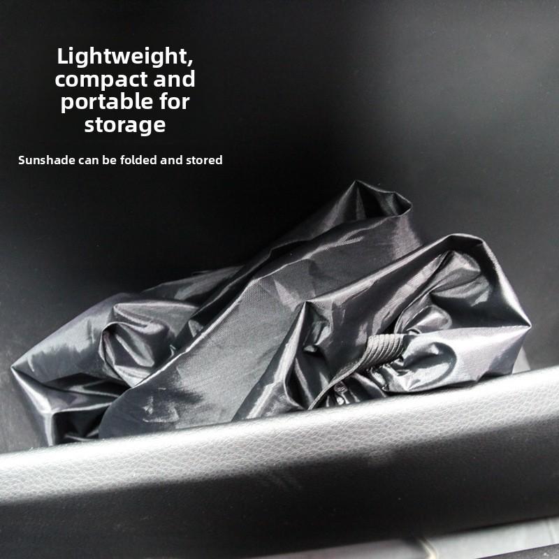 Car Steering Wheel Sun Block Silver Coated Cloth Sun Shade Cover Auto Steering Wheel Sheath Sunscreen Insulation Accessories