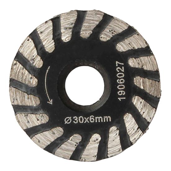 

Алмазний пильний диск для різання та гравіювання зі знімною фланцевою гайкою M14, водяне охолодження, інструмент для DIY гравіювання 1A 30 mm