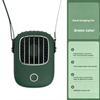 Hanging Neck Mini Fan Hands-free Silent Small Cooling Fan Adjustable Wind Speed Lightweight Personal Fan For Student Office