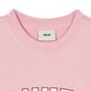 New MLB New York Yankees T Shirts Unisex Pink 3ARSV0143-50PKM
