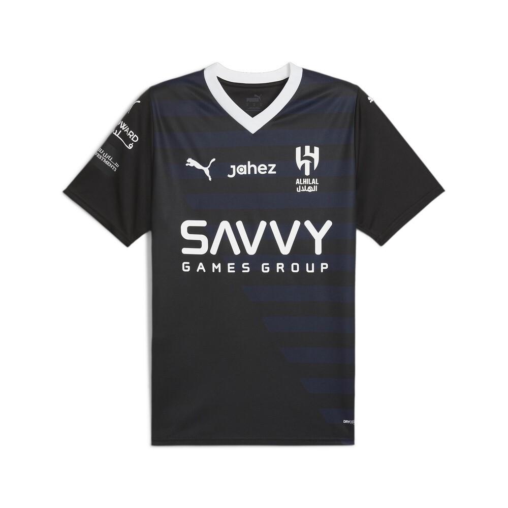 

Puma Аль-Хиляль Саудовская Аравия. Неймар-младший. Модная Удобная Мягкая Приятная к коже Футбольная Джерси Мужская джерси Черная 780053-03 L