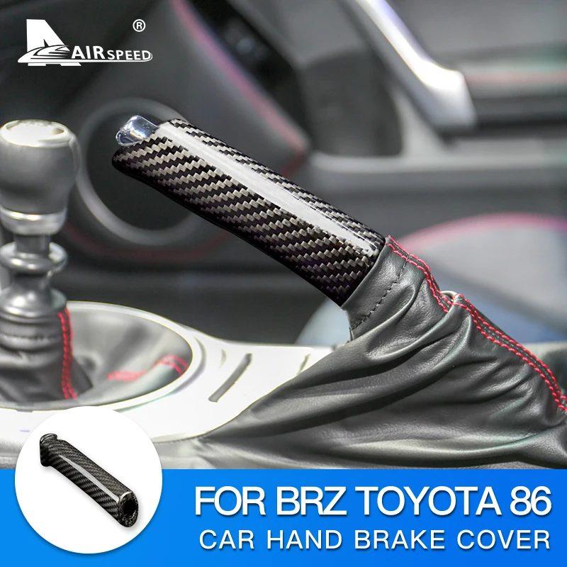 Replace Handbrake for Subaru BRZ Toyota 86 2016-2021 Dry Carbon Fiber Car Grip Car Hand Brake Cover Handle Interior Trim