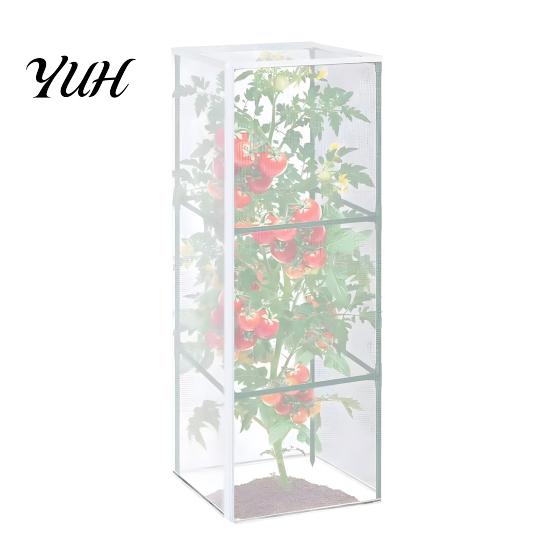 Insektenbarriere für Auberginen Garten Tomatenpflanze Abdecknetz Quadratischer Käfig, Vogelkontrolle Kleine Bauernhöfe Reißverschluss, Barriere, Netzabdeckungen Gartenarbeit